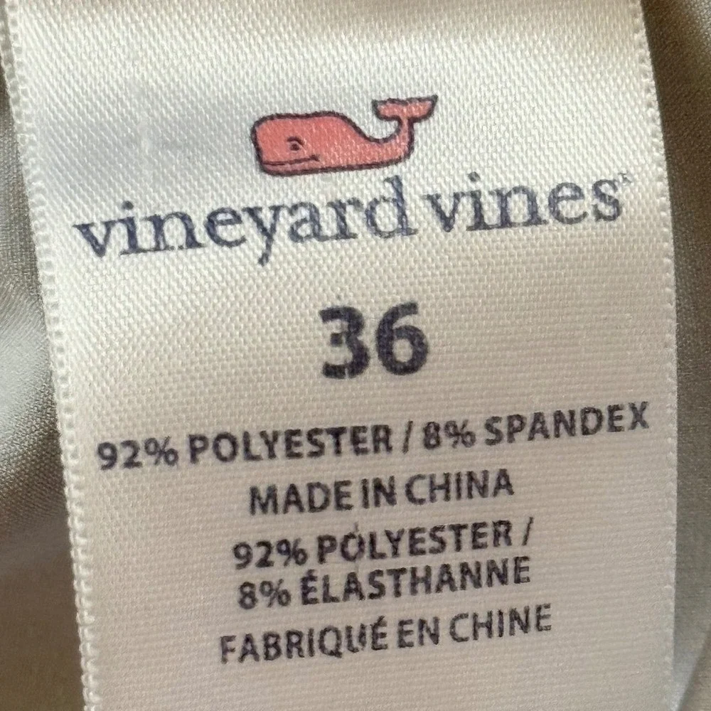 Vineyard Vines Mens Blue Striped Board Shorts‎ Swim Trunks Size 36 Stretch